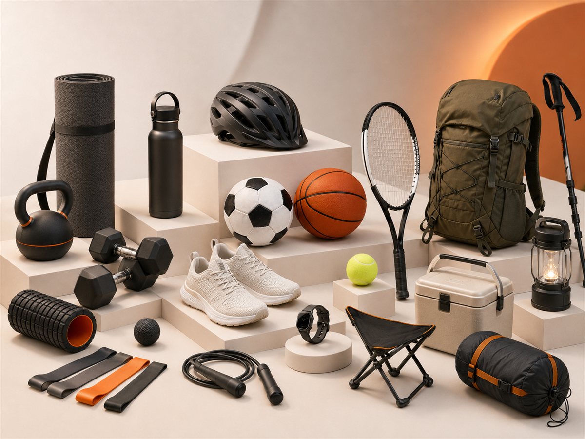 Sports and outdoor gear sourced from China